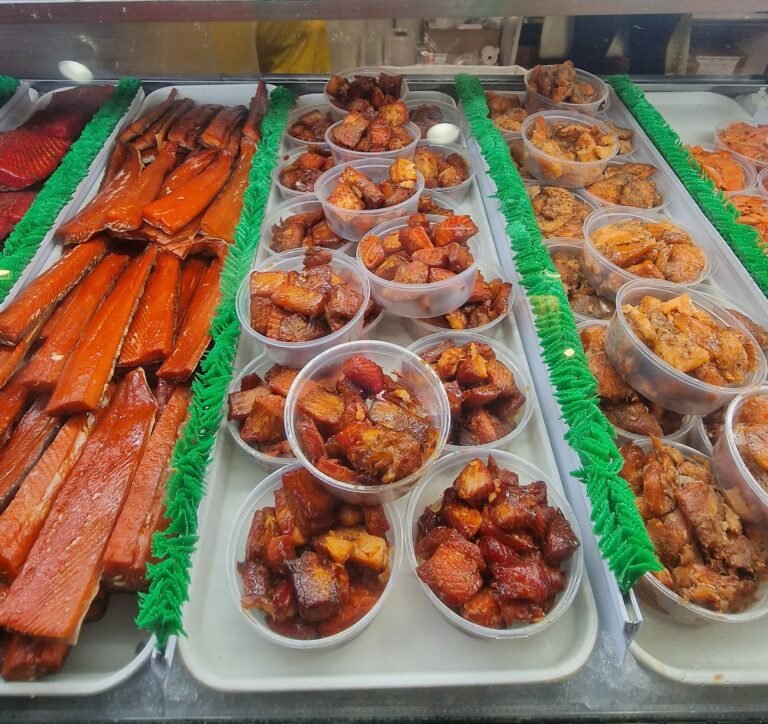 Cosa assaggiare al Granville Island: salmon candies, Nanaimo bar e butter tart